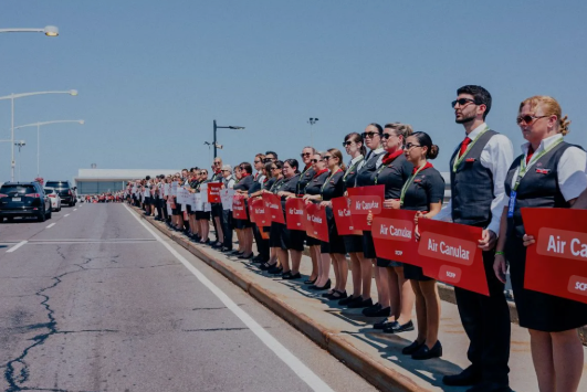 air canada strike